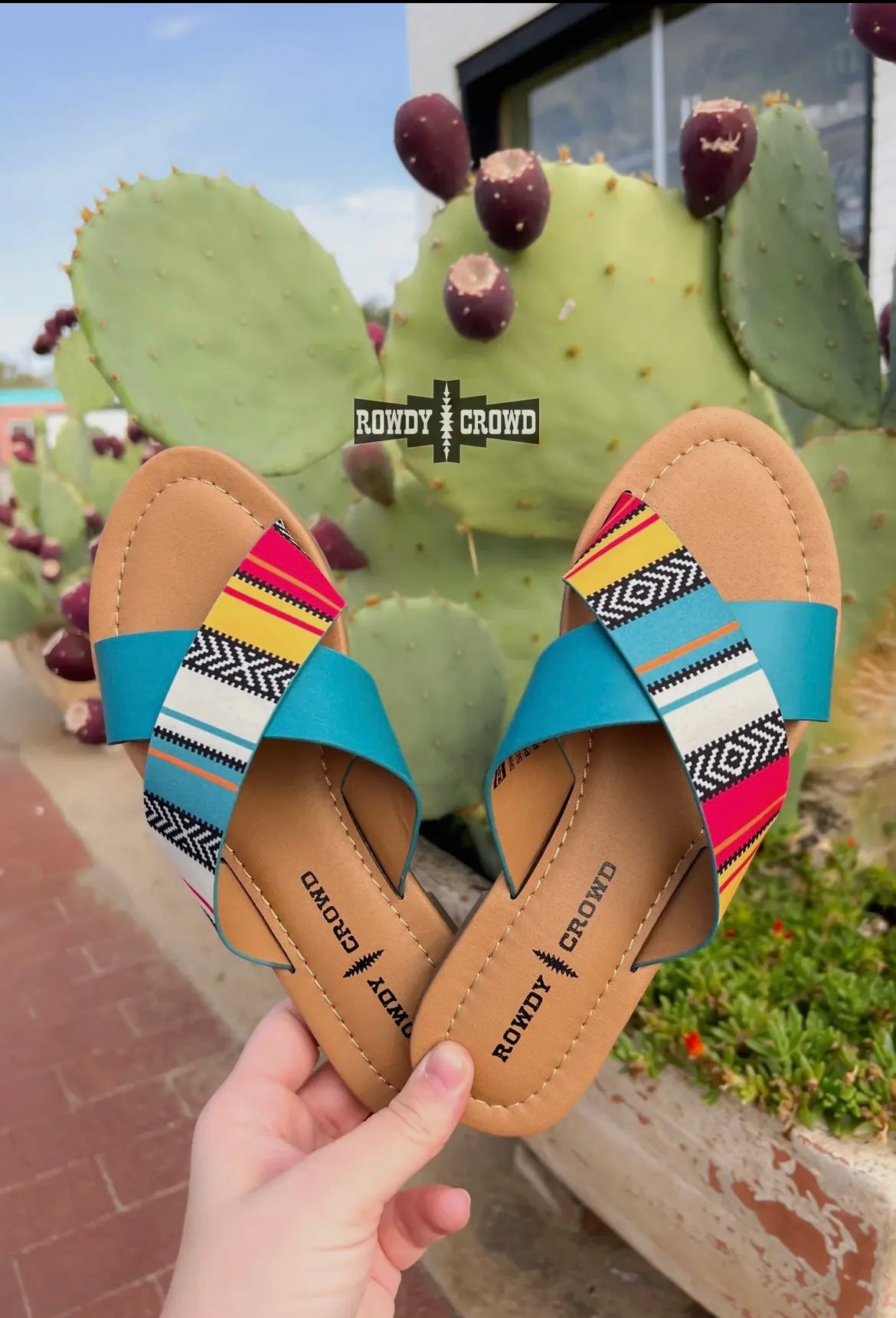 Serape Sandals