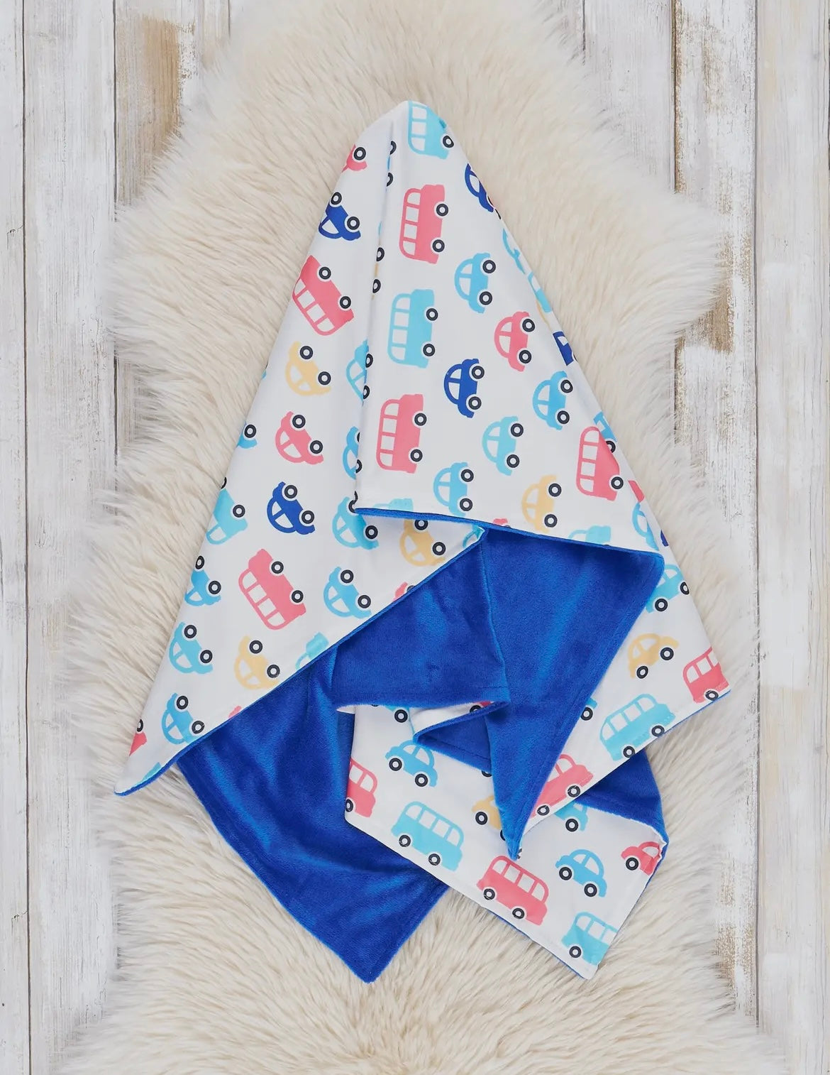 Riding Around MInky Blanket