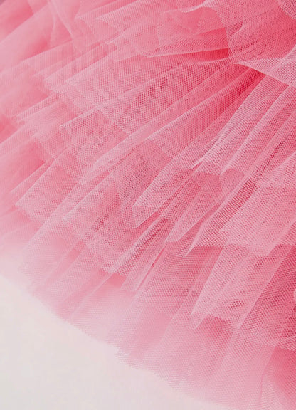 Girls Halloween (Bows & Pumpkins) long sleeve shirt and Pink Ruffle Skirt