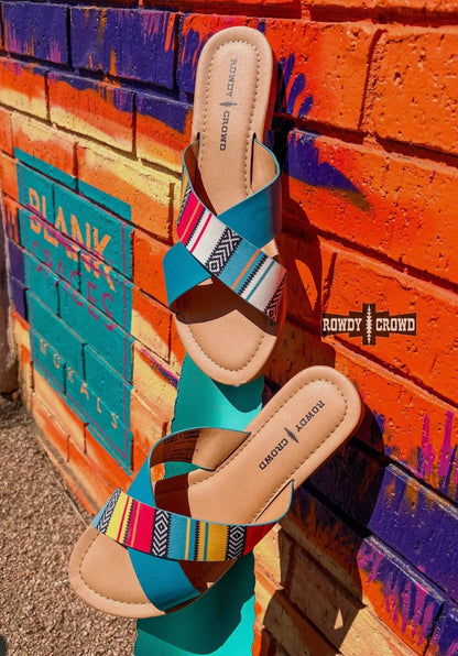 Serape Sandals