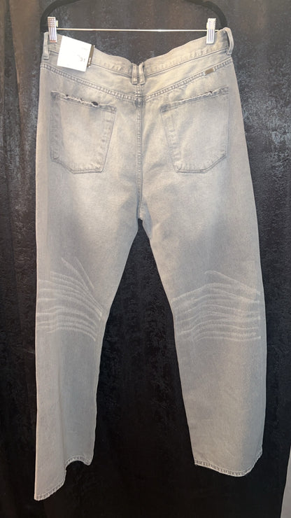 90’s Flare Gray Stonewashed Kancan Jeans