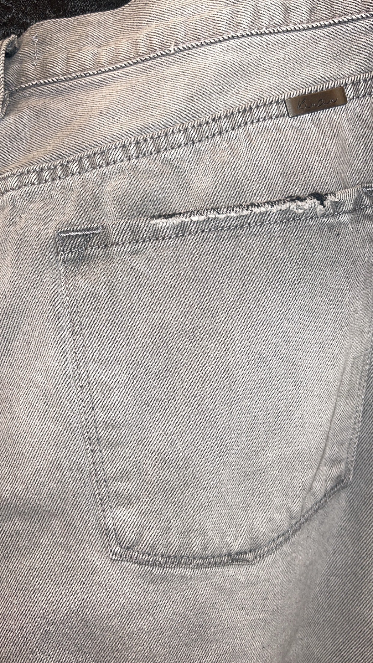 90’s Flare Gray Stonewashed Kancan Jeans