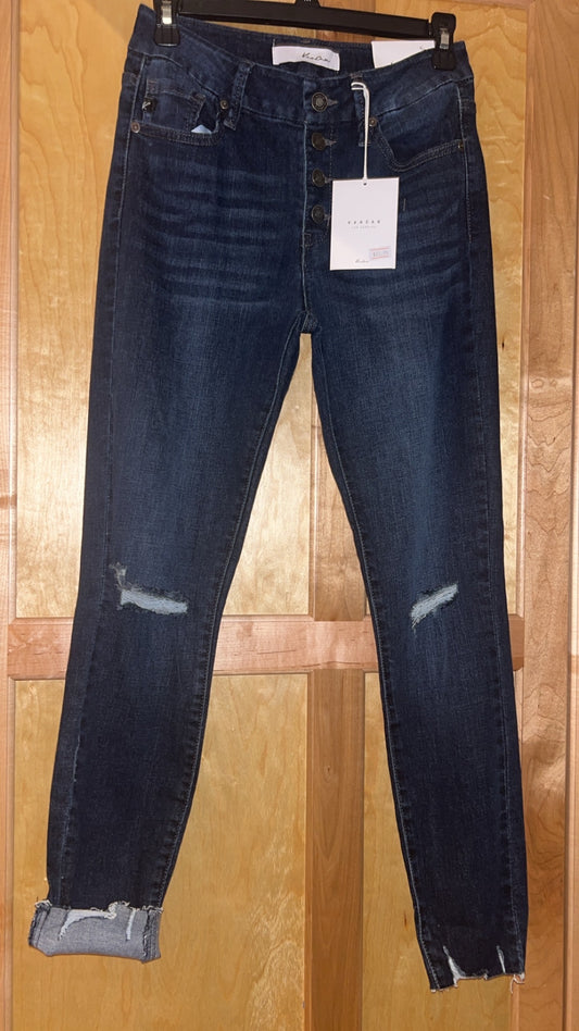 Mid Rise Ankle Skinny Kancan Jeans