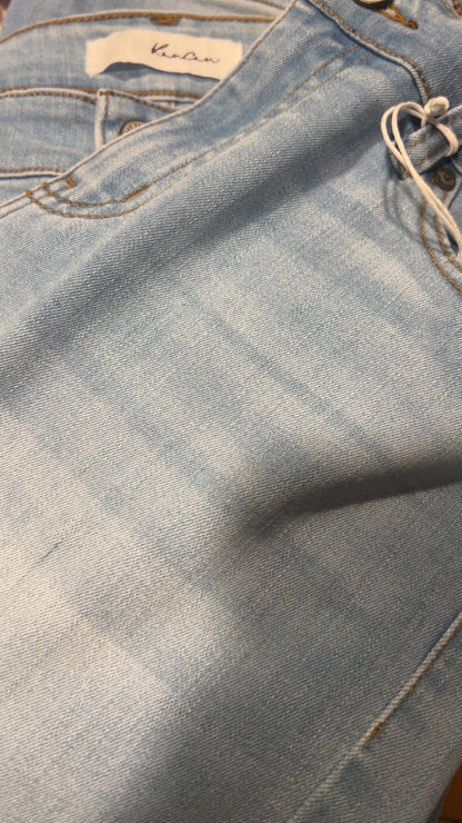 Mid Rise Super Skinny Kancan Jeans