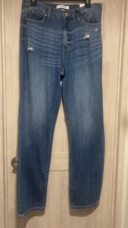 High Waisted Straight Leg Zenana Jeans