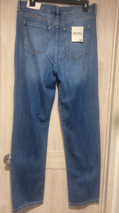 High Waisted Straight Leg Zenana Jeans