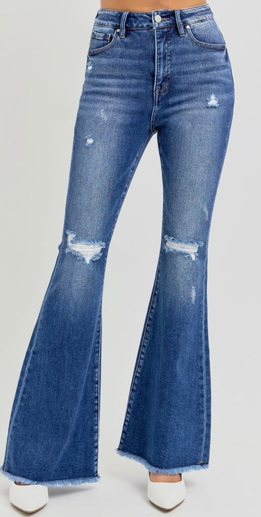 High Rise Flare Jeans