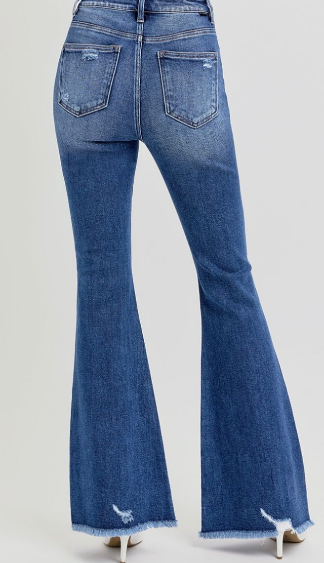 High Rise Flare Jeans