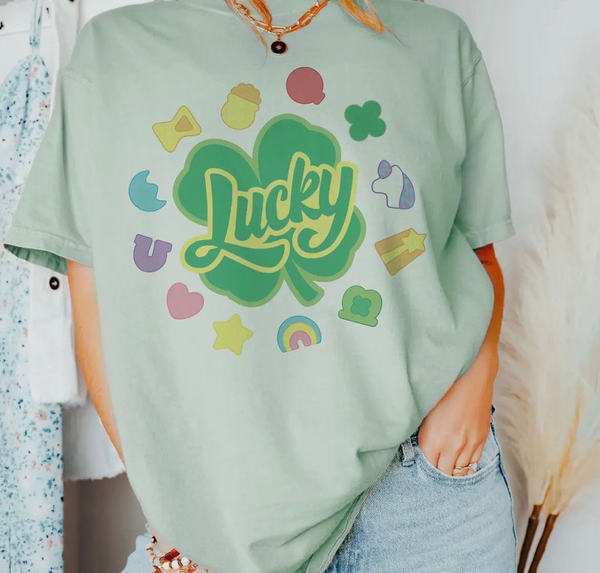 Lucky Charm St. Patricks Day Tee
