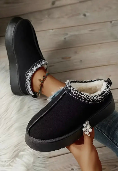 Women's Suede Plush Lined Boots