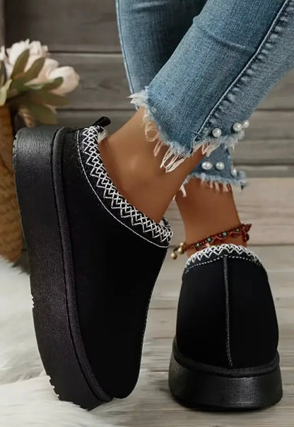 Women's Suede Plush Lined Boots