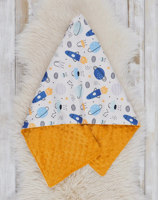Galactic Dreams Minky Blanket