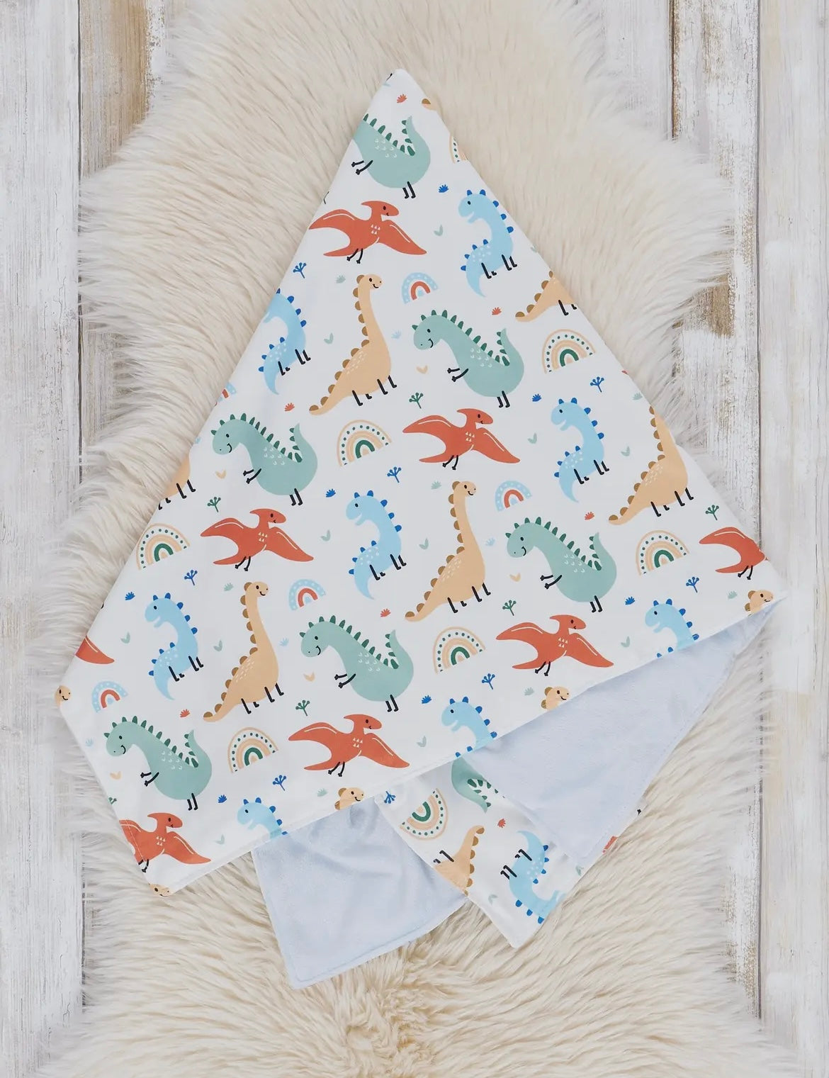 Jurassic Slumbers Minky Blanket