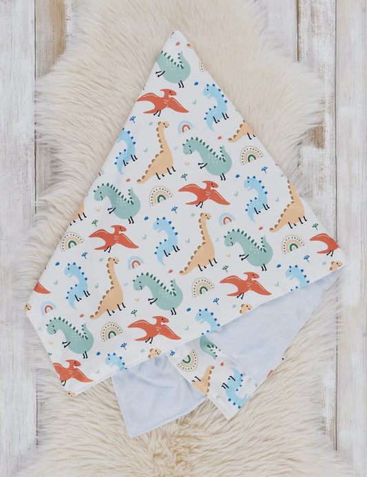 Jurassic Slumbers Minky Blanket